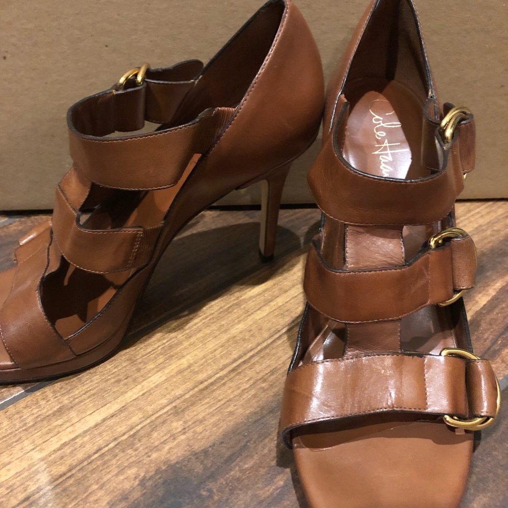 Cole Haan buckle high heels- Size 9